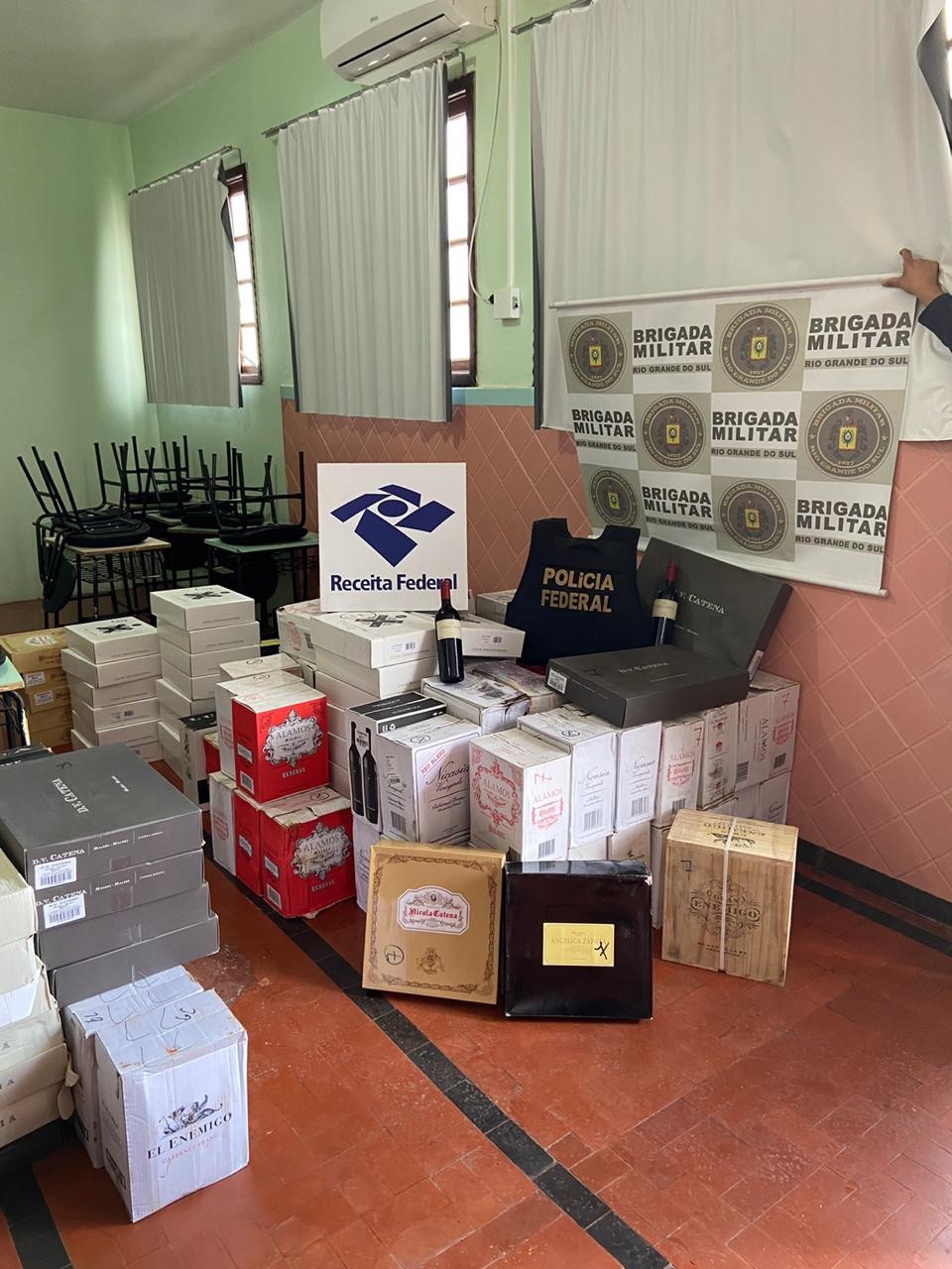 retenção de mercadorias ilegais em Tiradentes do SulRS 3