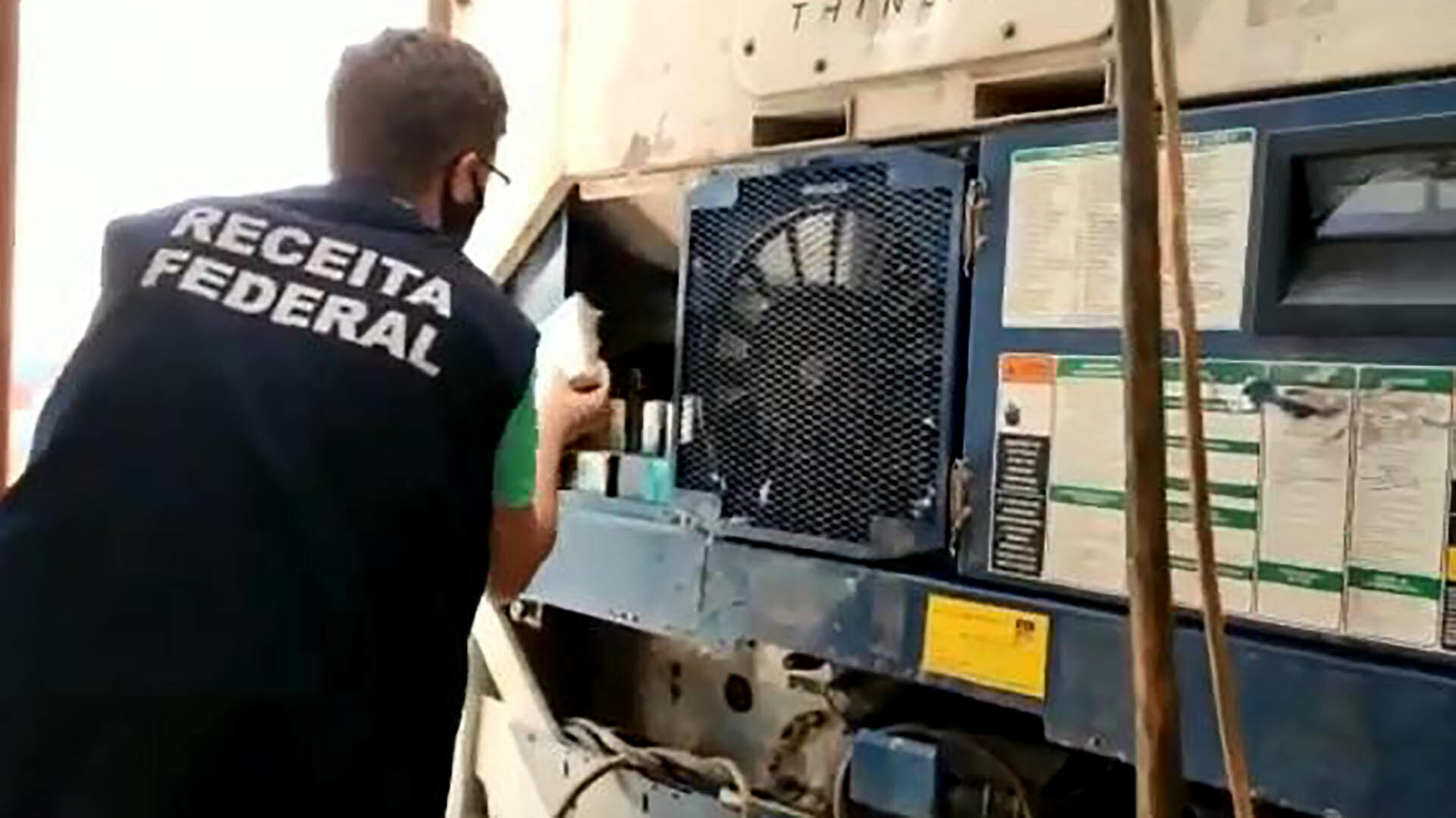 Cocaina no porto de paranagua apreendida ontem dia 12
