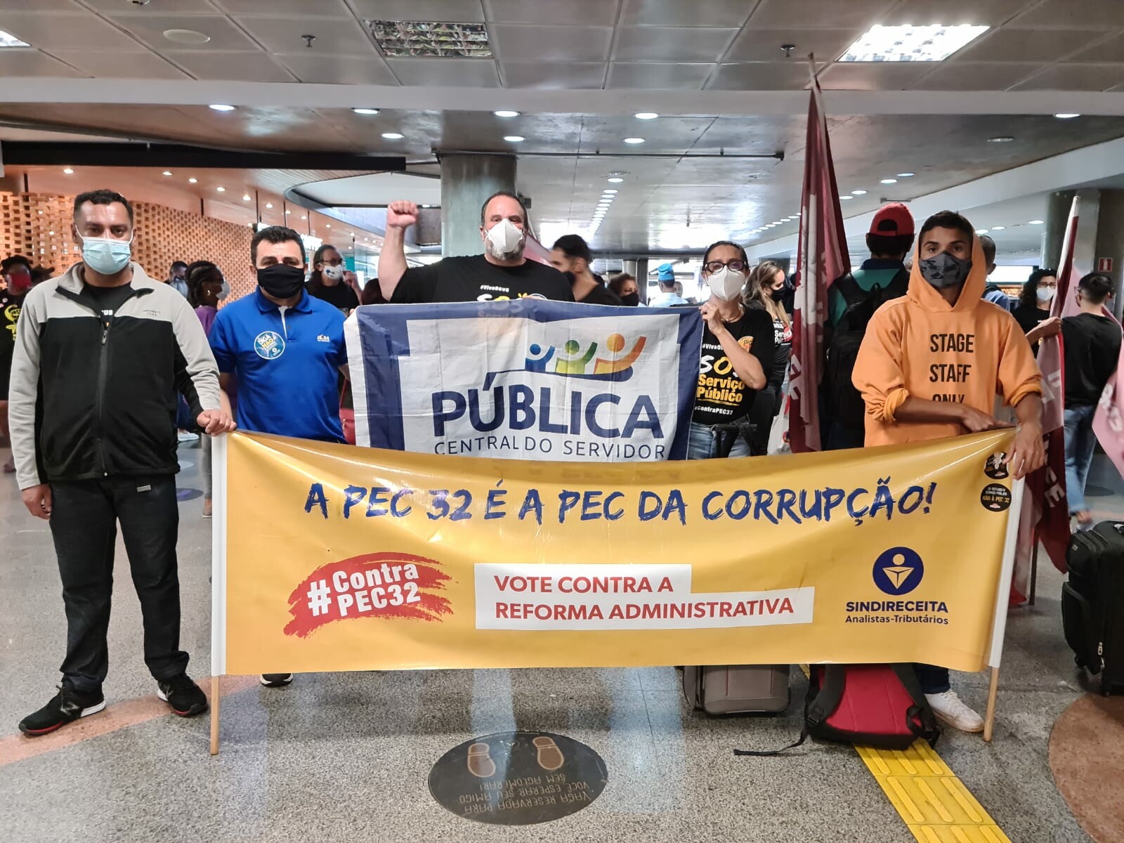 Sindireceita contra a PEC 32 Aeroporto BSB 14.12.2021.1