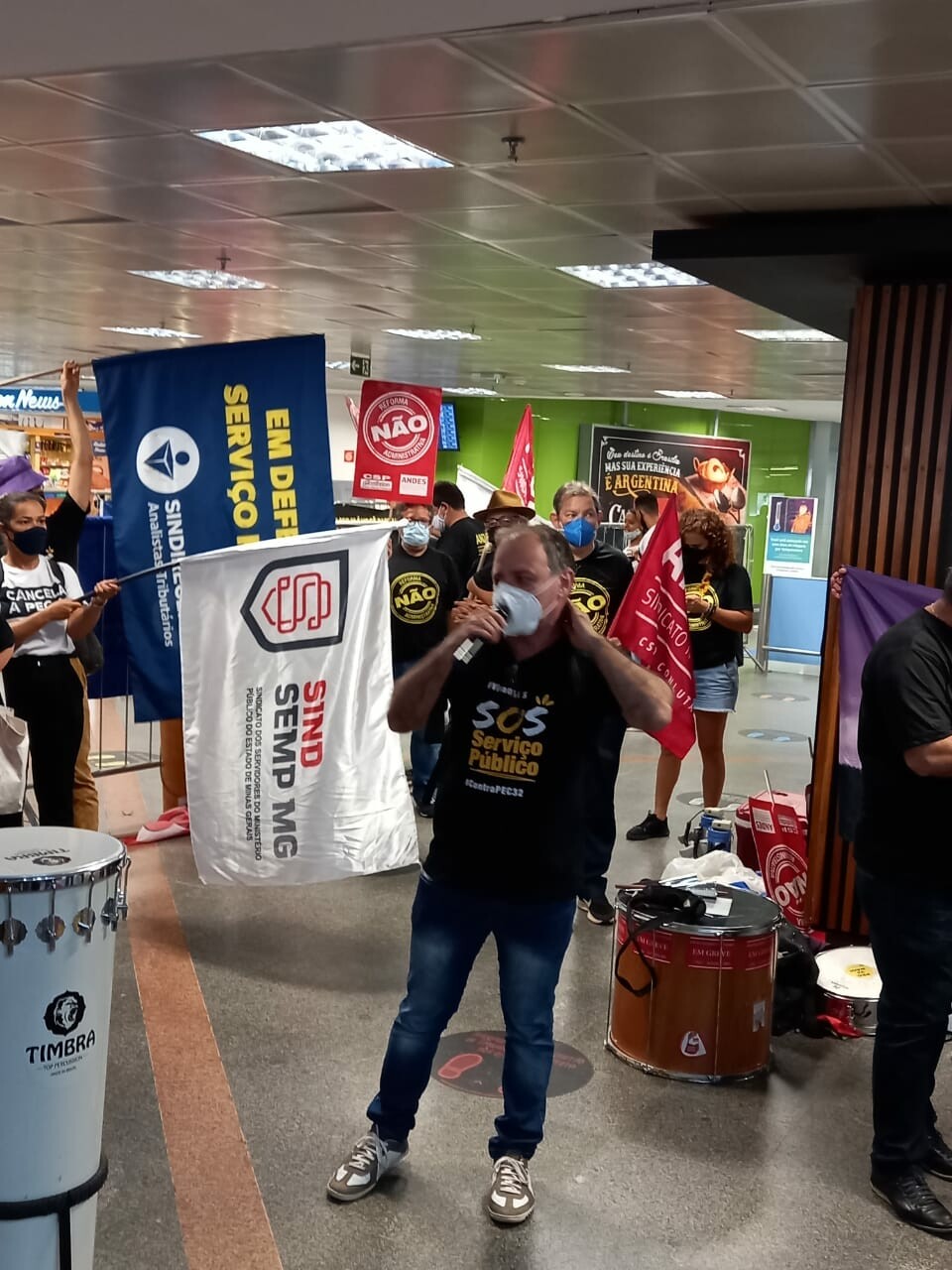 Sindireceita contra a PEC 32 Aeroporto BSB 14.12.2021.2