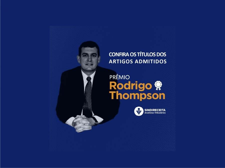 COMUNICADO: resultado do Prêmio Rodrigo Thompson será divulgado em janeiro de 2022