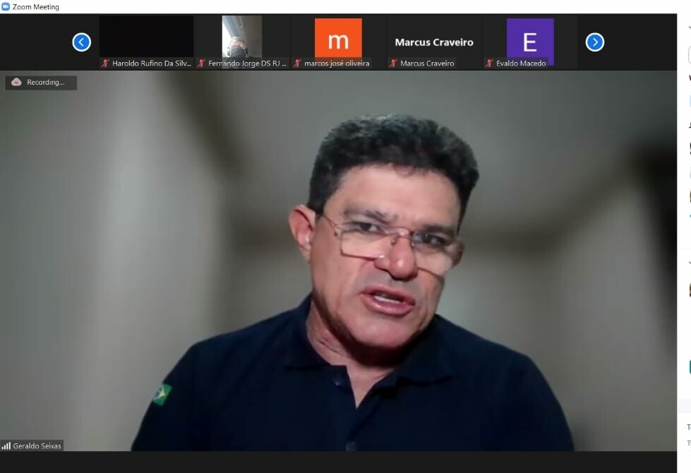 Diretoria do Sindireceita debate minuta do novo Decreto de Atribuições em Live ocorrida na manhã desta quinta feira 1