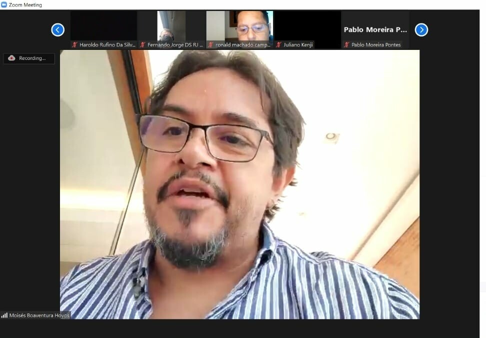 Diretoria do Sindireceita debate minuta do novo Decreto de Atribuições em Live ocorrida na manhã desta quinta feira 5