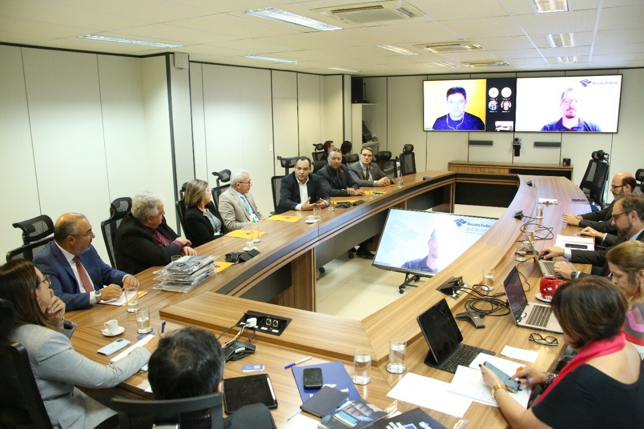 Reunião secretário especial RFB Eduardo Schettino