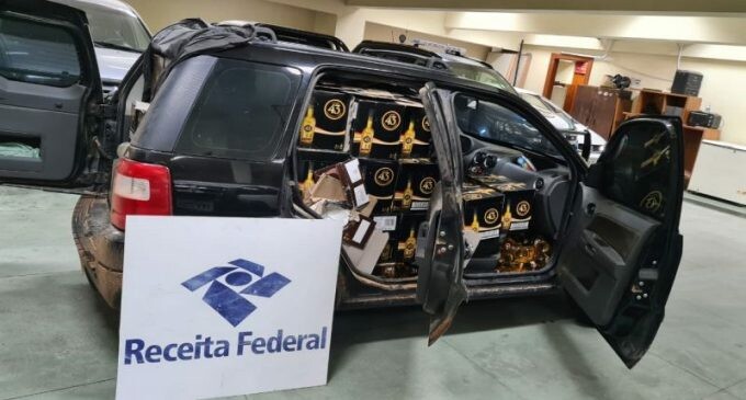 Analistas Tributários da RFB atuam na retenção de quase R 60 mil em carga de bebidas irregulares em PelotasRS 2