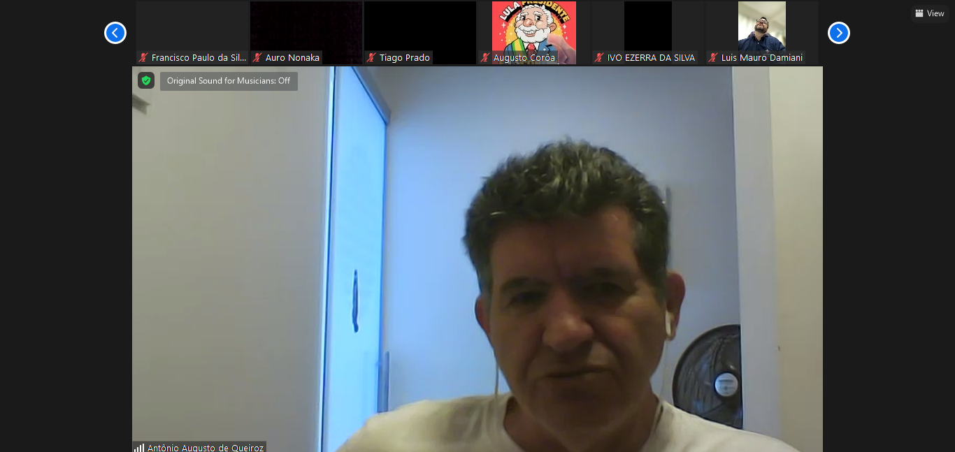 Live semanal do Sindireceita Toninho do DIAP