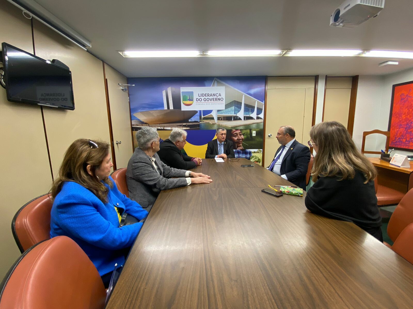 Reunião Líder do Governo na Câmara dos Deputados 02 03 26