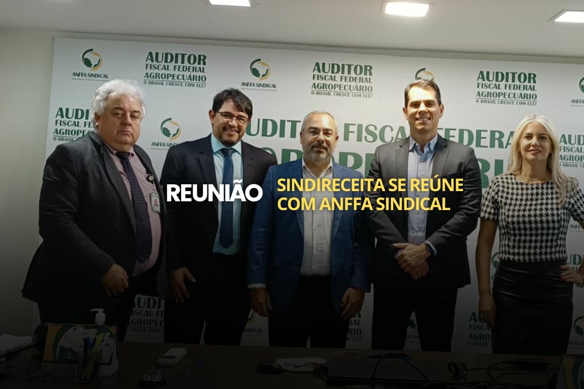 Sindireceita participa de reunião com representantes da ANFFA Sindical