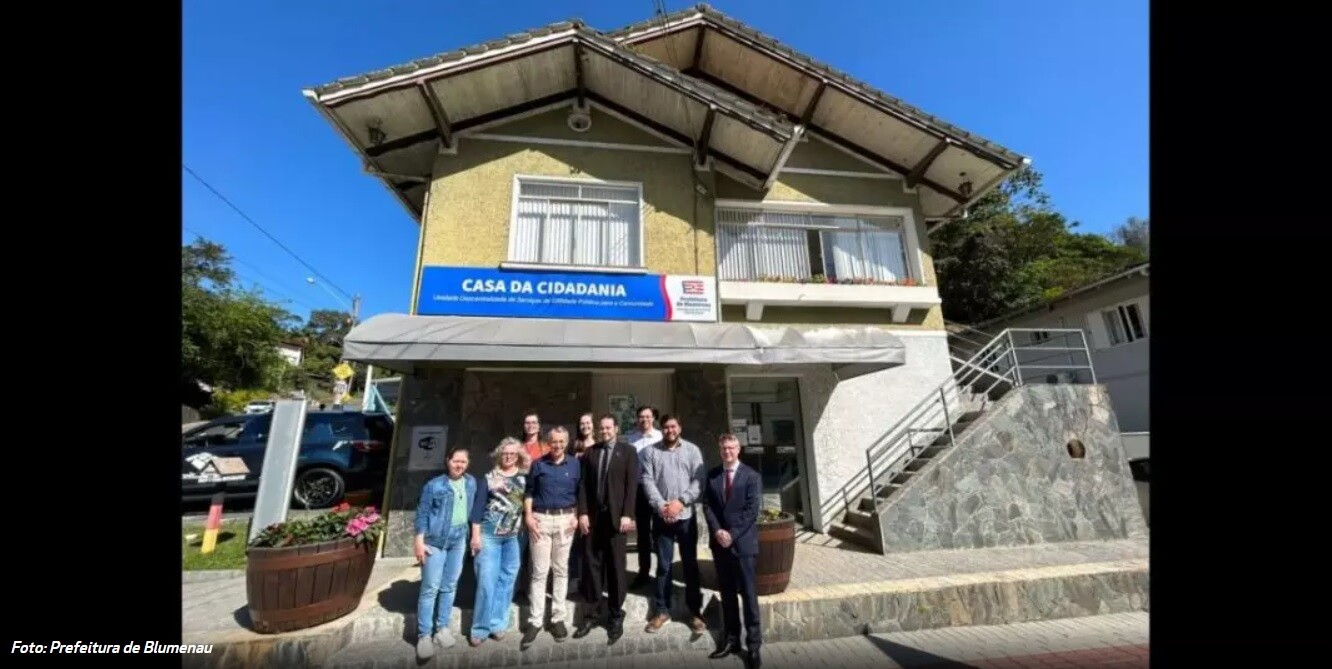 Analista-Tributário da Receita Federal Kélcio Goedert participa de abertura do Posto de Atendimento Virtual da RFB em SC