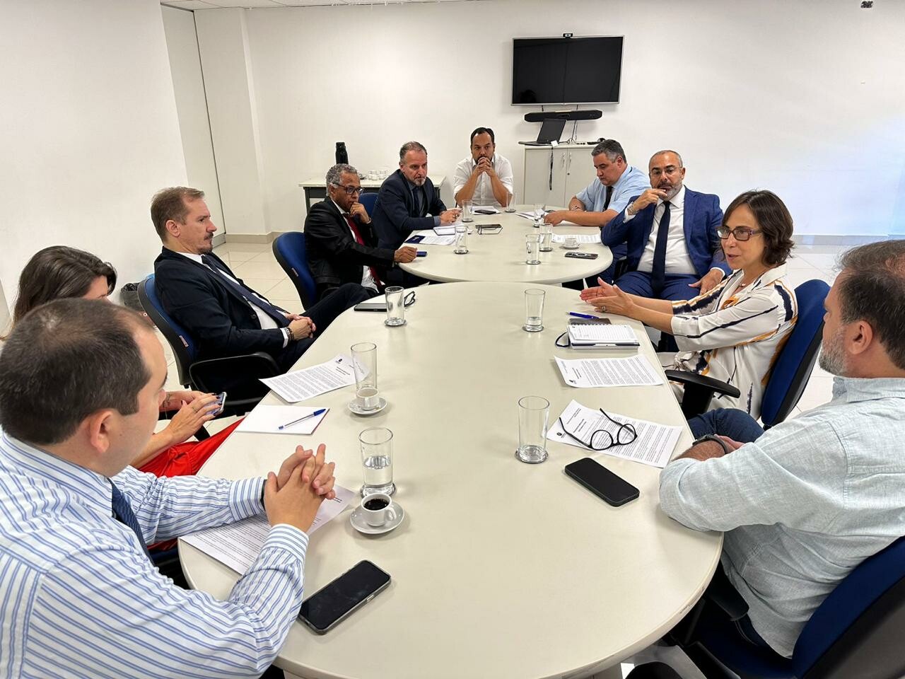 Sindireceita Reunião Cogea Áurea Nazaré de Mendonça