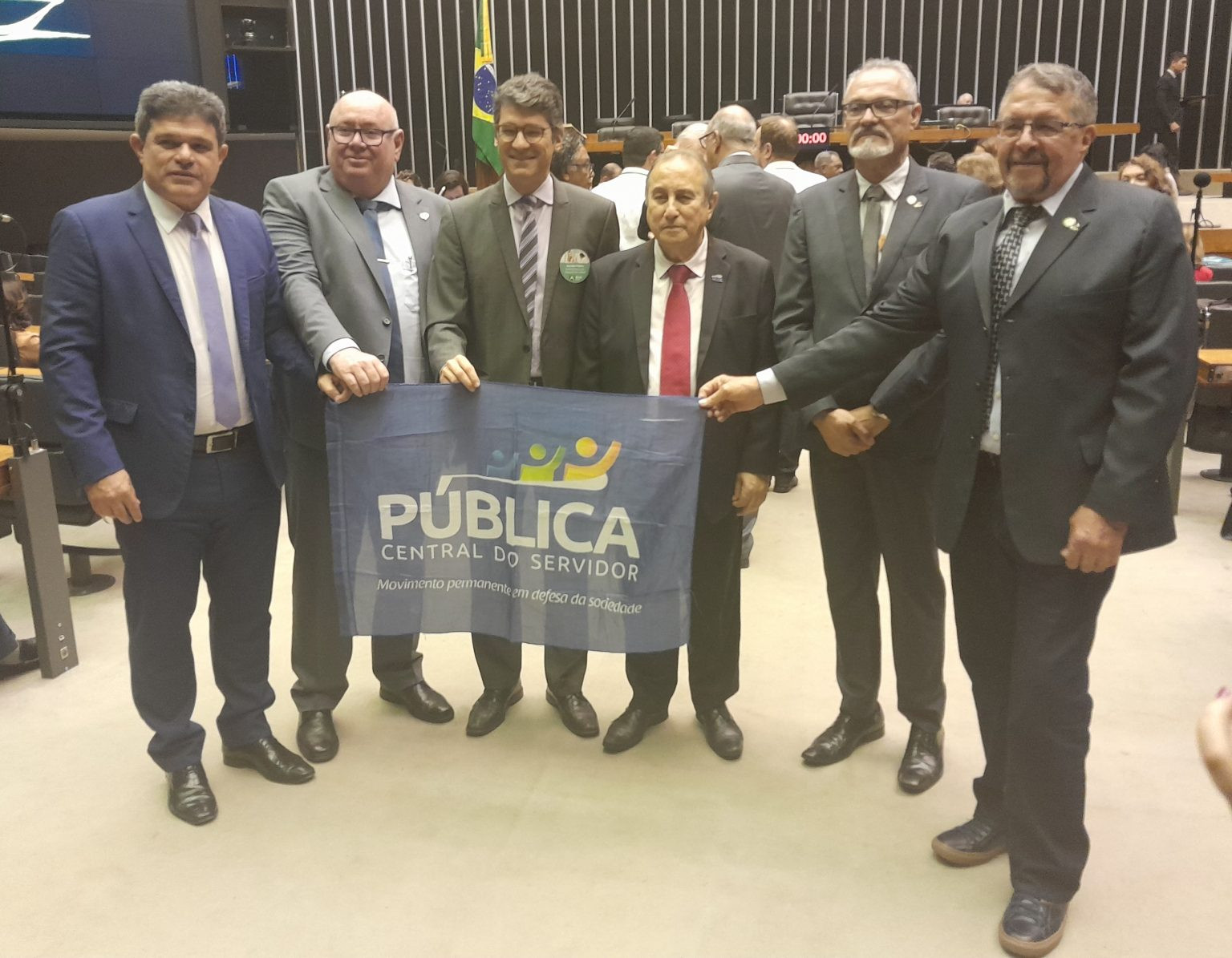 Vice-presidente do Sindireceita participa de homenagem ao Dia do Servidor Público e lançamento do Marco Regulatório das Relações de Trabalho no Setor Público