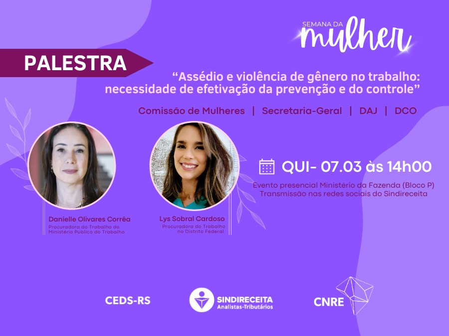 Sindireceita Semana da Mulher Palestra 1 07.03 SITE