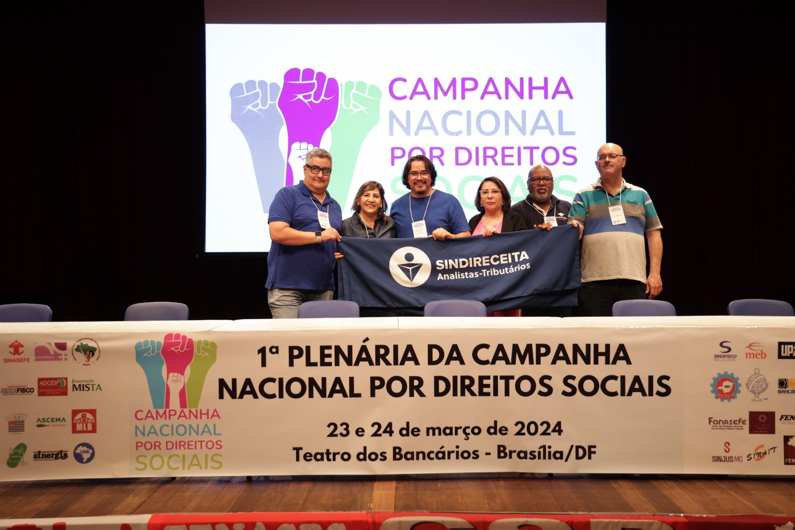 Sindireceita DEN 1ª Plenária da Campanha Nacional por Direitos Sociais
