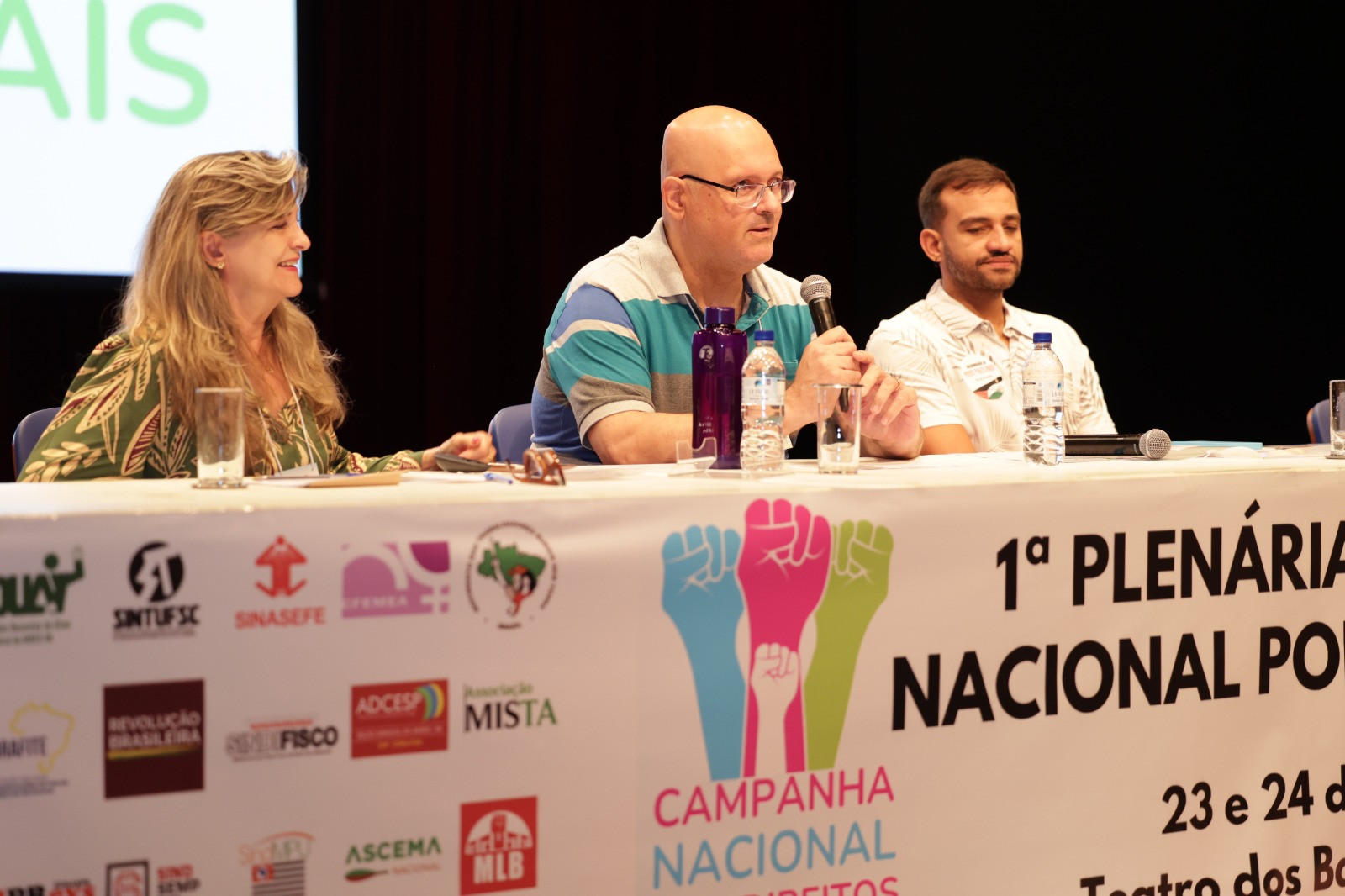 Sindireceita Valdemir Bueno 1ª Plenária da Campanha Nacional por Direitos Sociais