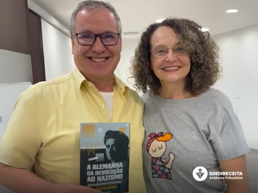 Sindireceita participa de lançamento do livro “A Alemanha da Revolução ao Nazismo – Reflexões para a Atualidade”
