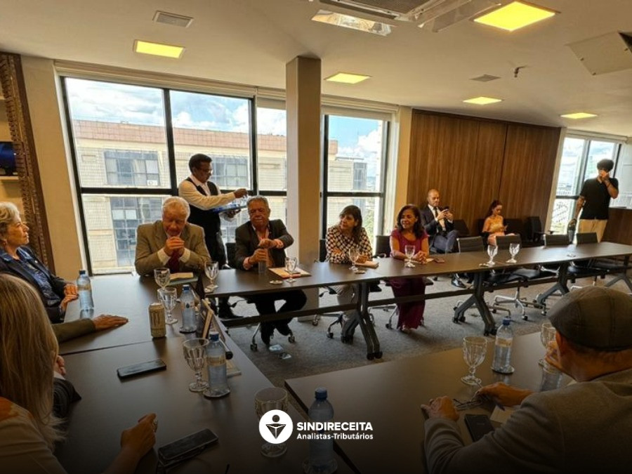 Sindireceita debate PEC Social em reunião com a Associação dos Magistrados Brasileiros