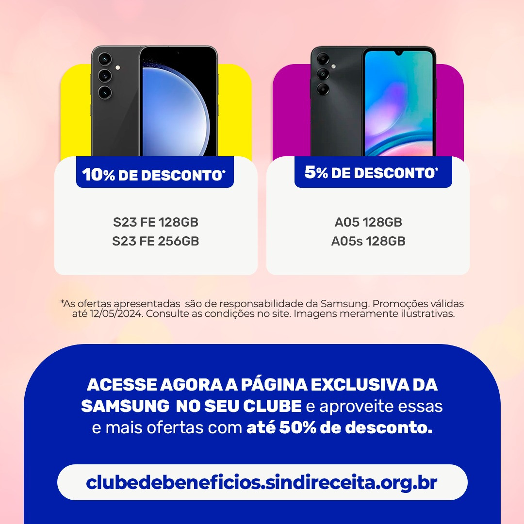 Dia das Mães com descontos incríveis somente no Clube de Benefícios do Sindireceita 1