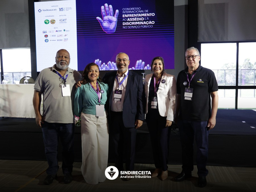 Sindireceita participa do Congresso Internacional de Enfrentamento ao Assédio e à Discriminação no Serviço Público