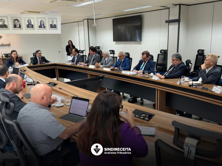 Sindireceita debate novo PGD em reunião junto ao secretário especial e administradores da RFB