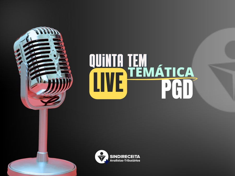 Atenção, filiado e filiada! Participe da Live temática sobre o PGD nesta quinta-feira (13)