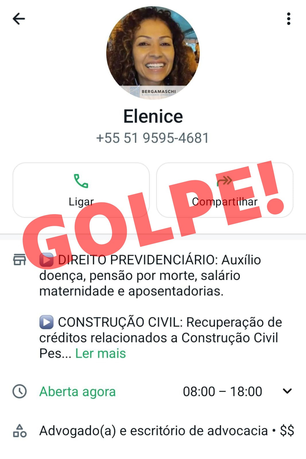 Sindireceita Golpe WhatsApp