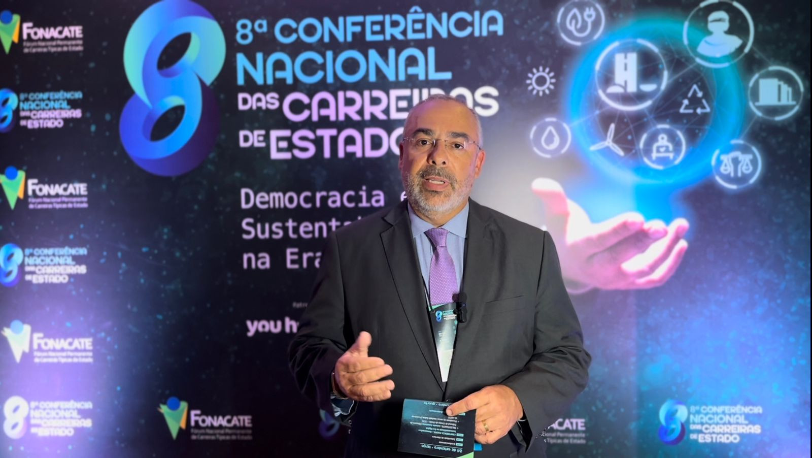 Sindireceita 8ª Conferência Nacional das Carreiras de Estado Thales Freitas