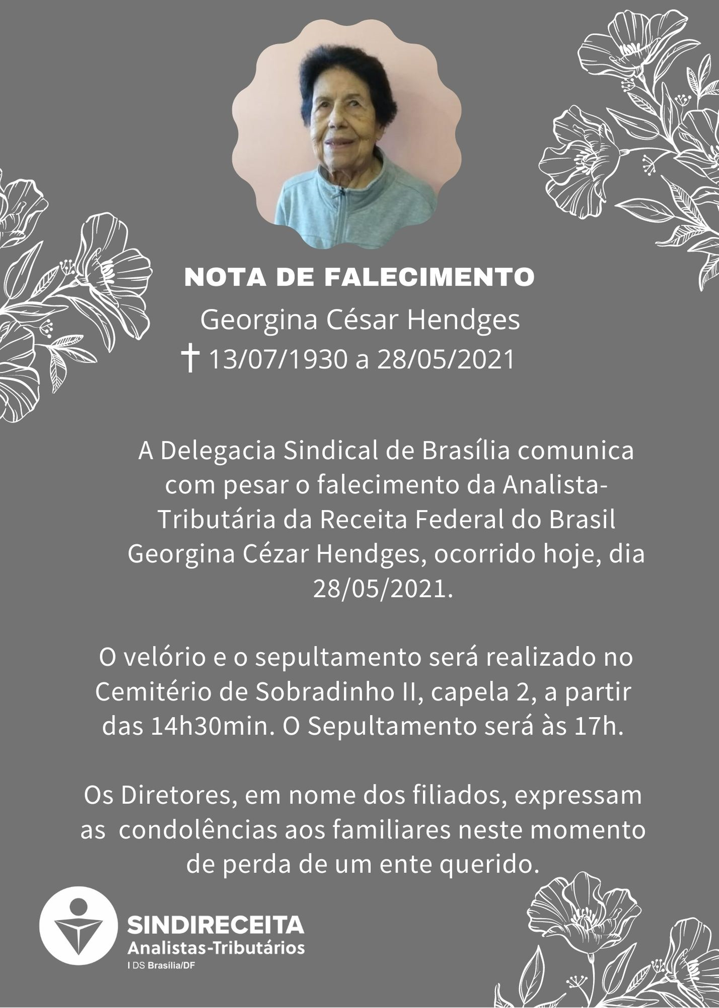 Nota de Falecimento