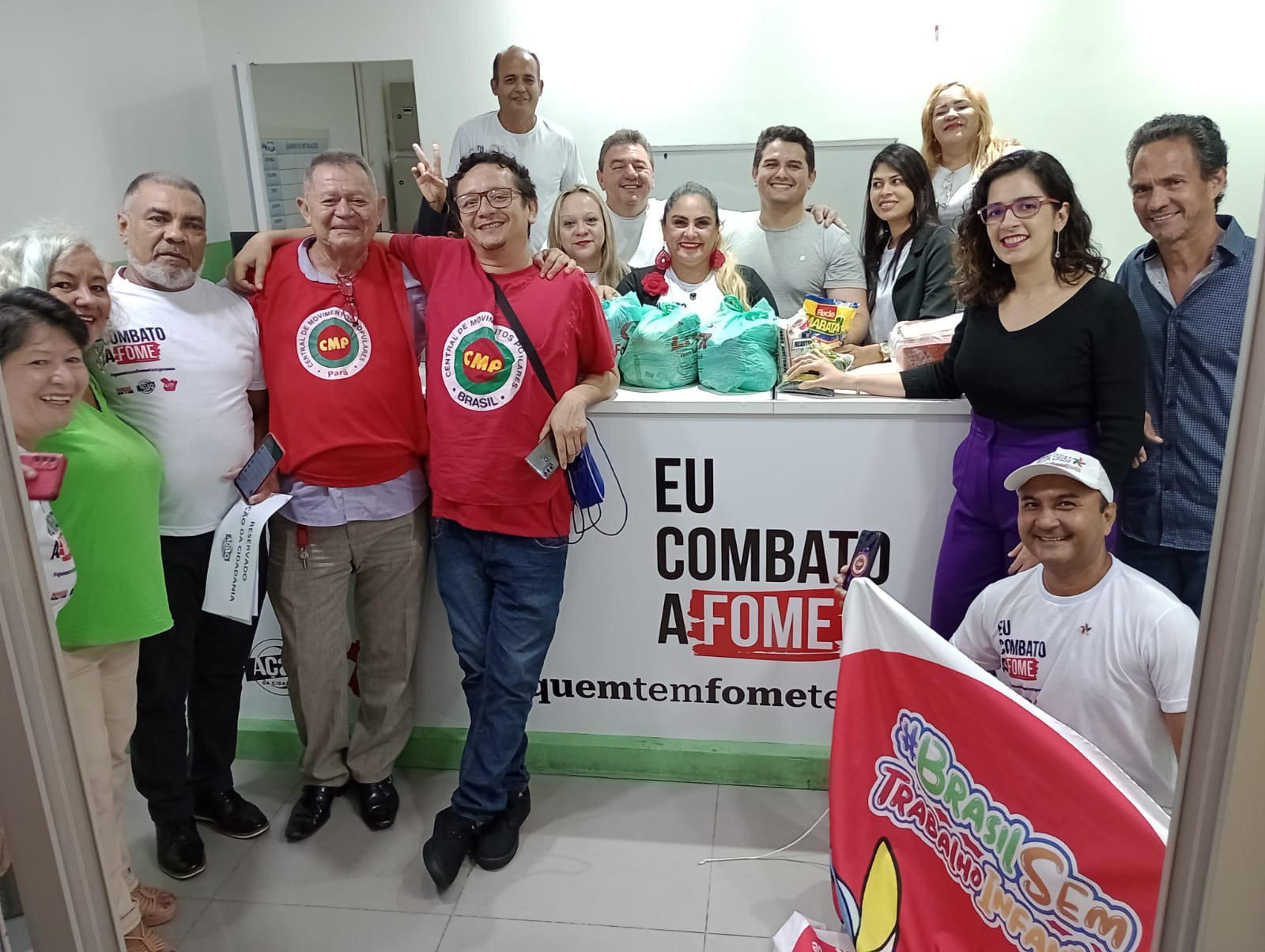 DS Belém/PA participa do evento de inauguração do Natal Sem Fome