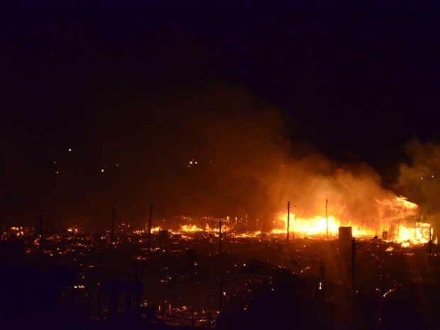 Incêndio em Macapá por Abinoan Santiago do G1