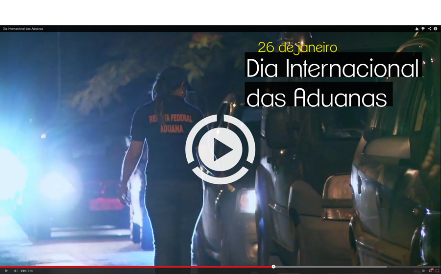 modelo dia internacional das Aduanas site video