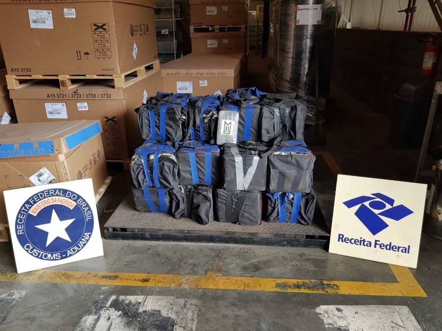 560 kg de coca na no Porto de Paranagu