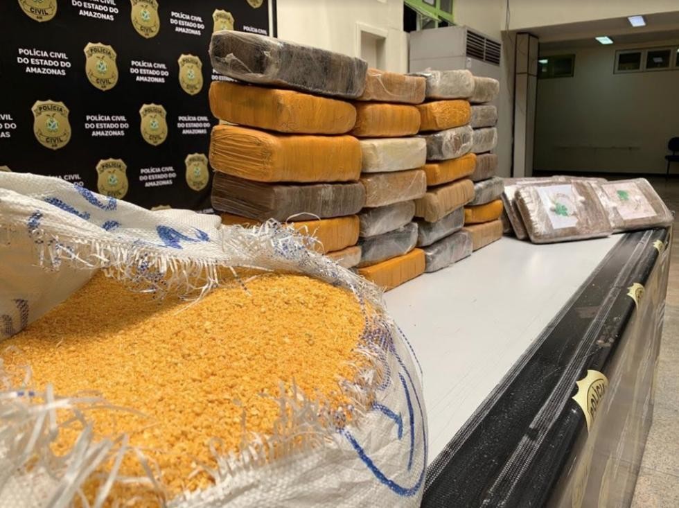 Drogas em embarca es no Amazonas