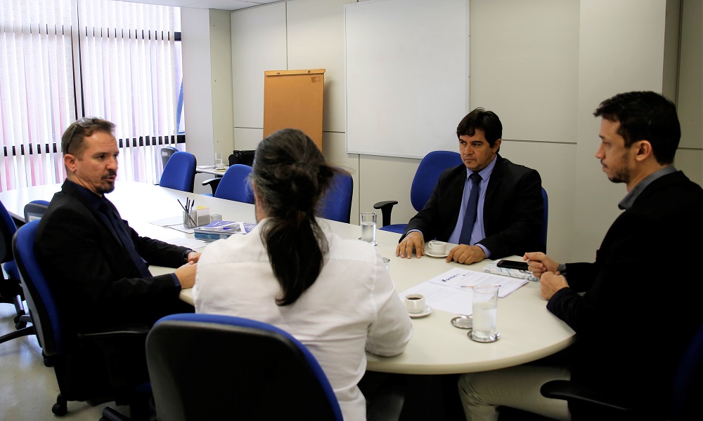 Sindireceita debate temas de interesse da categoria em reunião com representantes do Ministério da Economia, em Brasília/DF