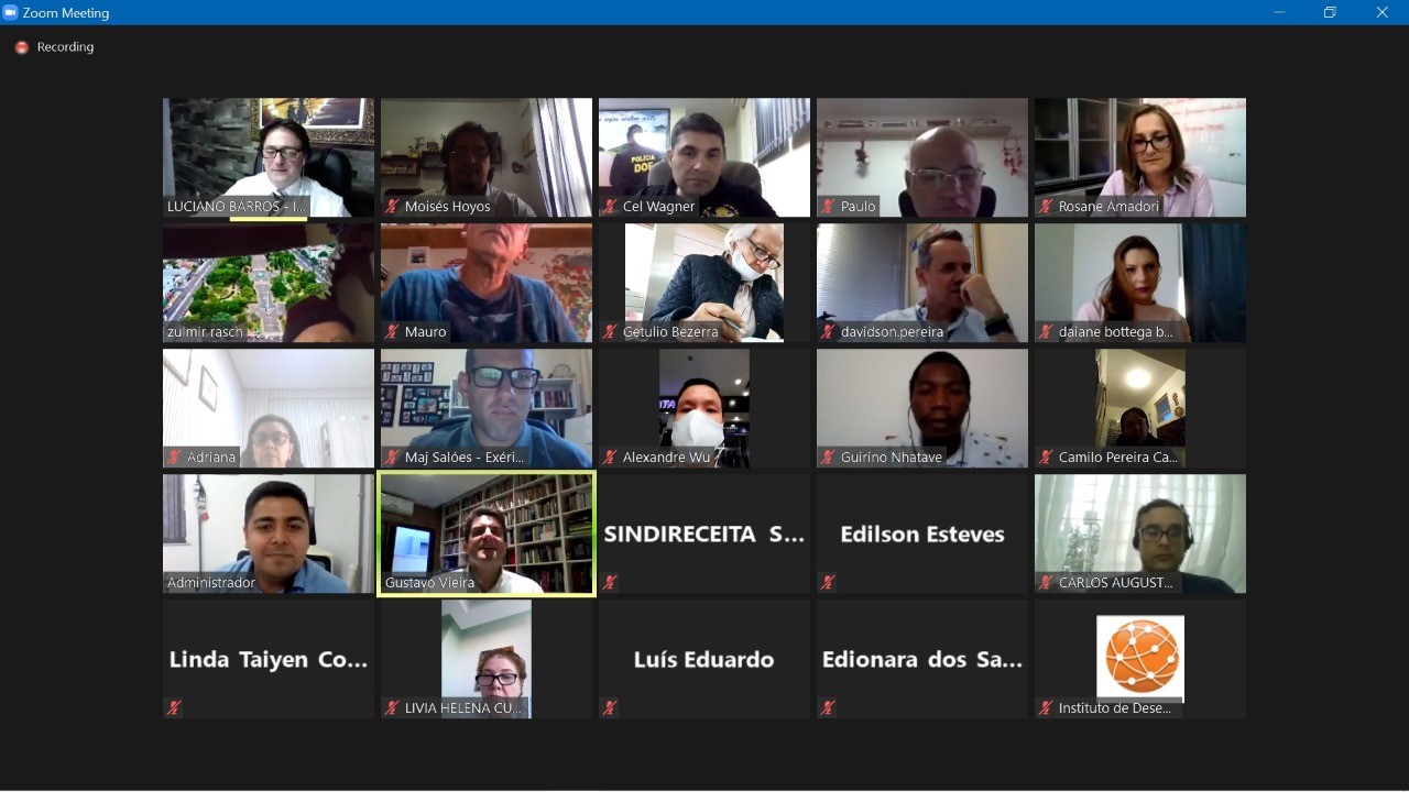 Cena rio e perspectivas o horizonte nos arcos de fronteira do Brasil 23