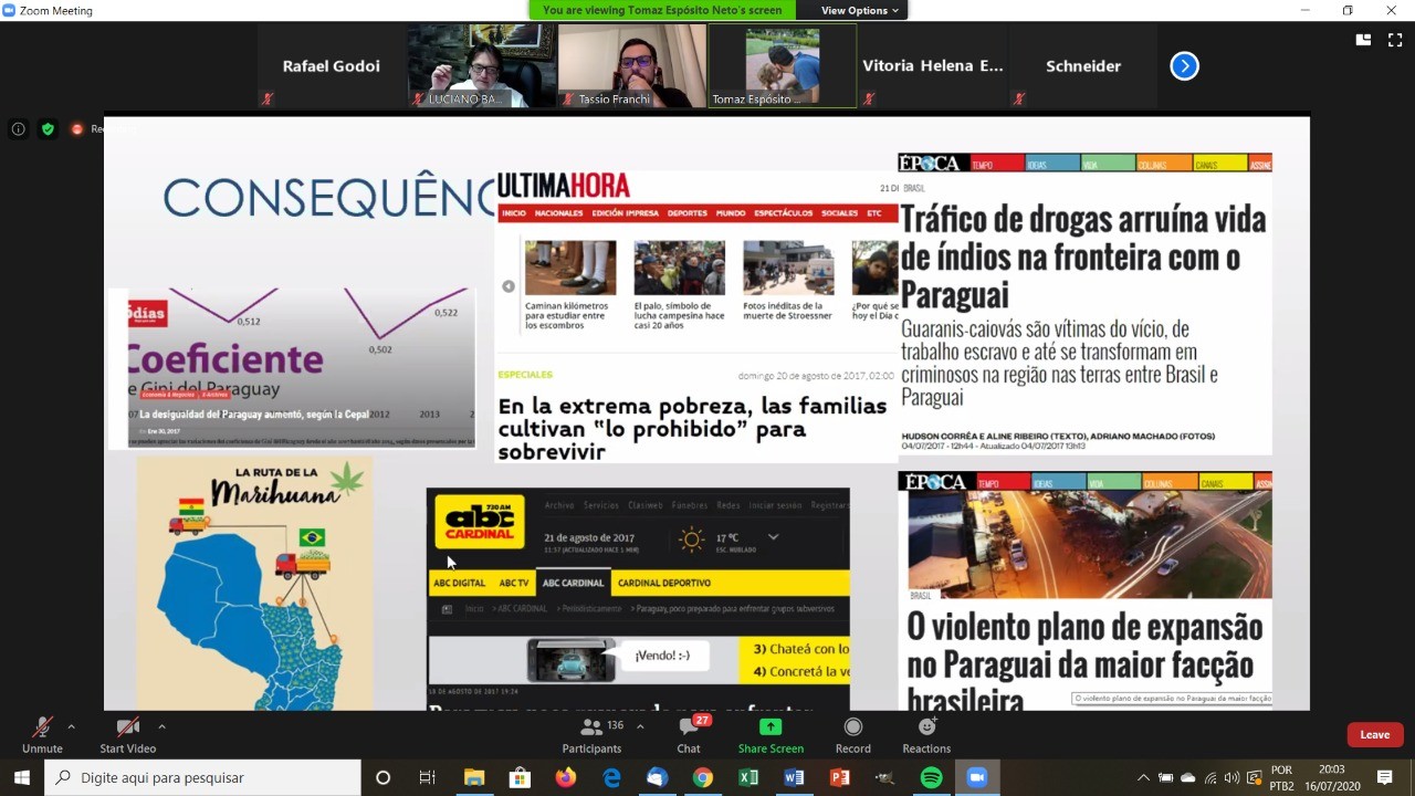 Cena rio e perspectivas o horizonte nos arcos de fronteira do Brasil 3