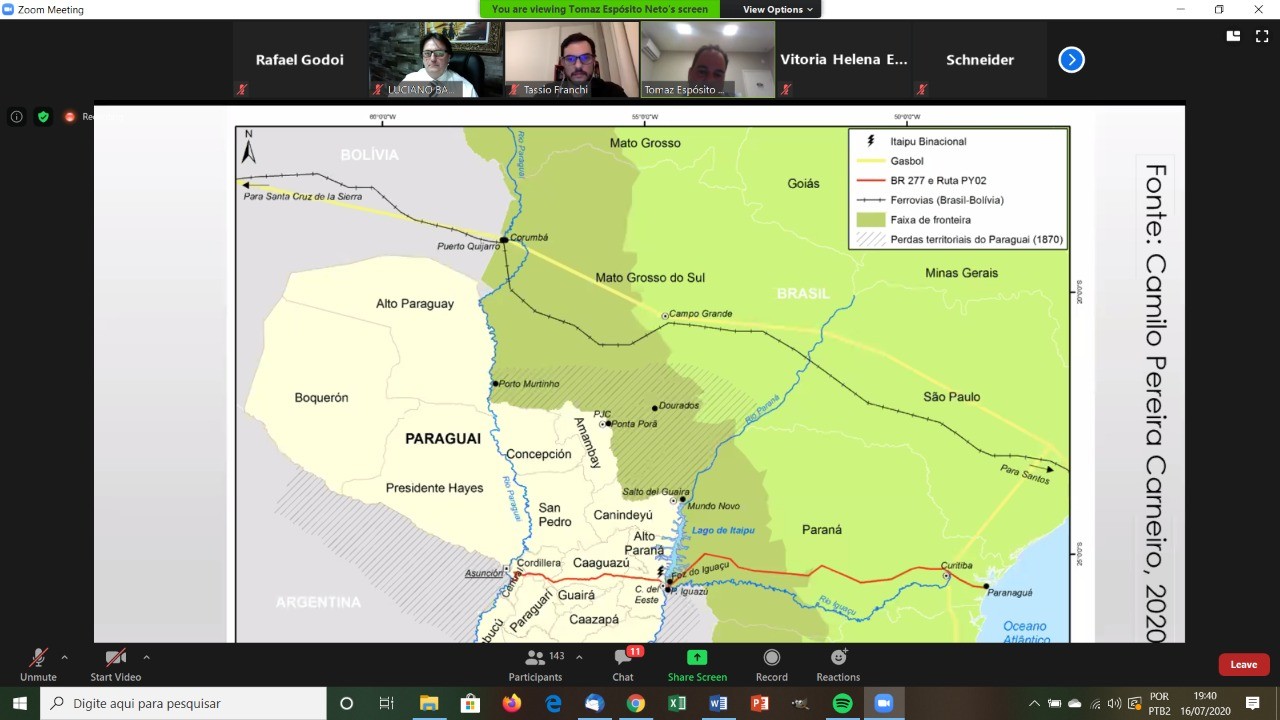 Cena rio e perspectivas o horizonte nos arcos de fronteira do Brasil 4