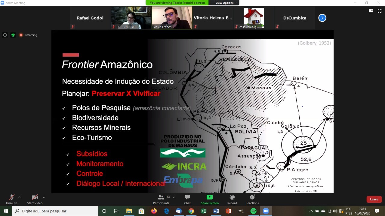 Cena rio e perspectivas o horizonte nos arcos de fronteira do Brasil 5