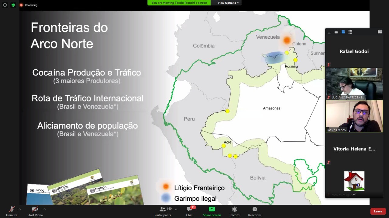 Cena rio e perspectivas o horizonte nos arcos de fronteira do Brasil 7