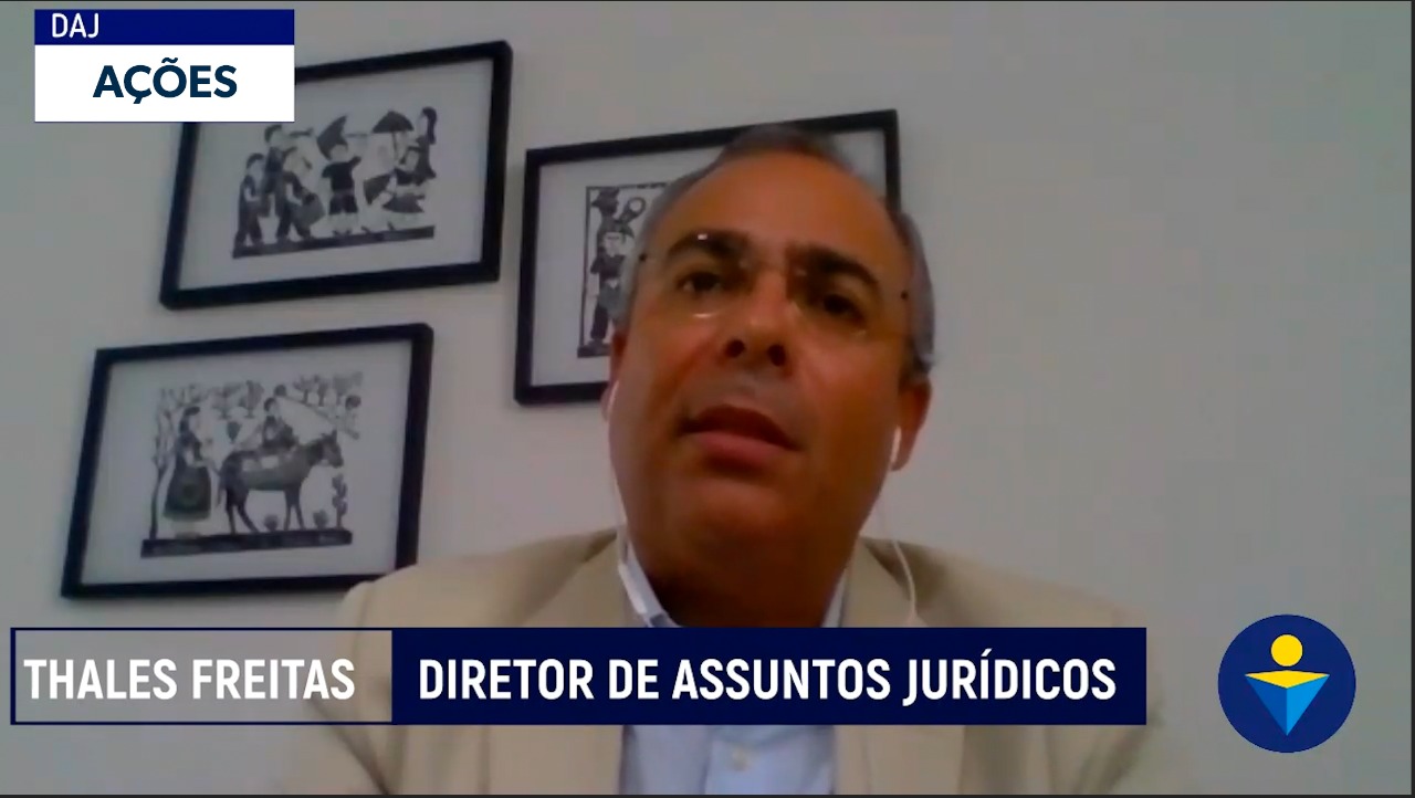 Diretor de Assuntos Jurídicos discute ações de interesse da categoria em videoconferência promovida pela DS Manaus/AM