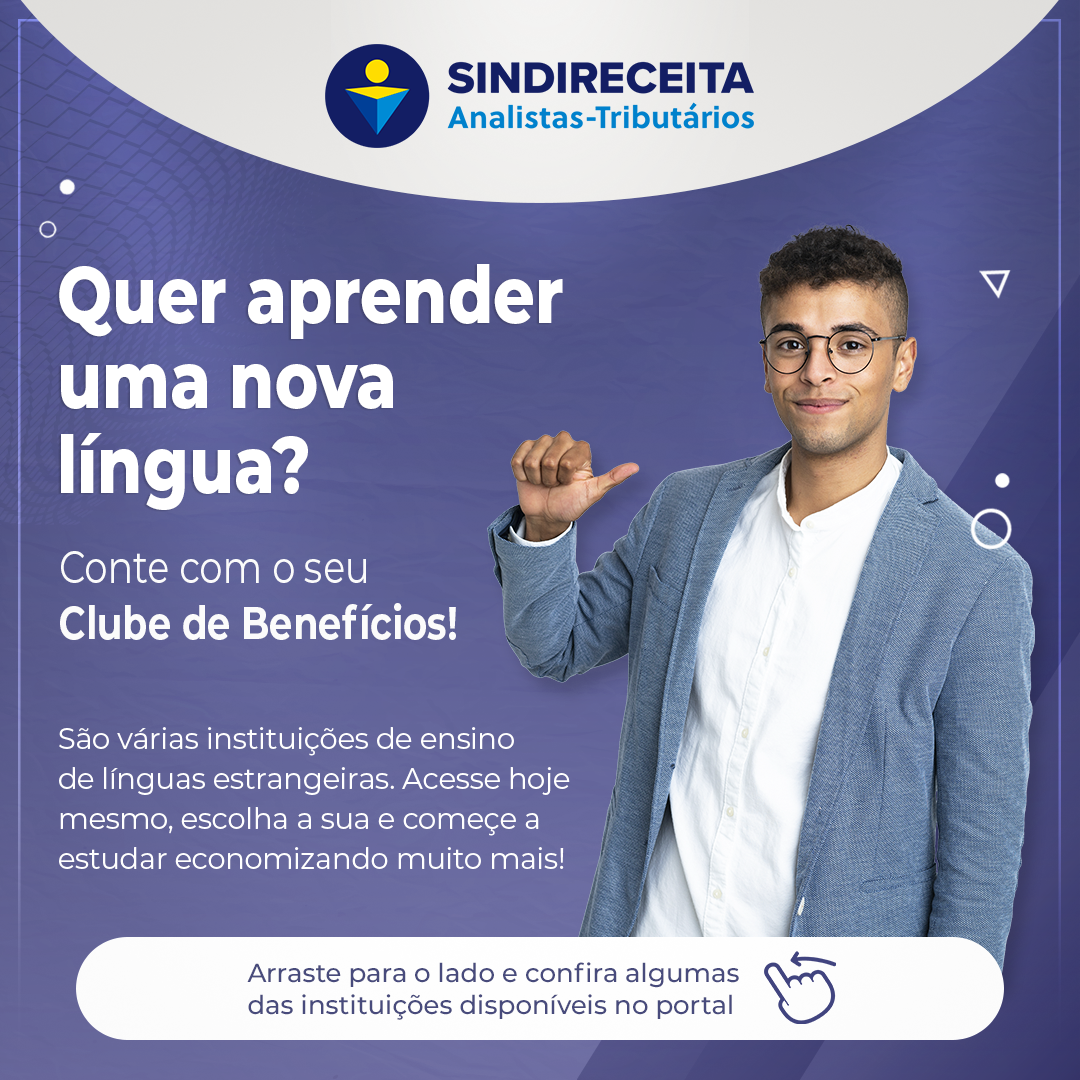 Aprenda um novo idioma com descontos exclusivos do Clube de Benefícios do Sindireceita