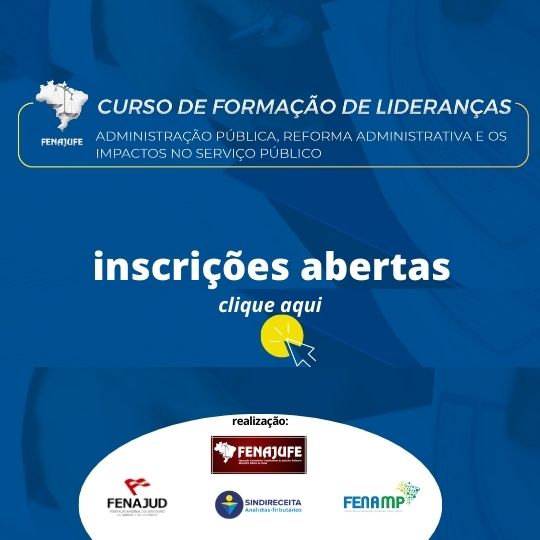 Reforma administrativa: Conjuntura do Estado; Futuro do serviço público no Brasil - Seminários gratuitos para todos os filiados do Sindireceita. Inscrições limitadas!