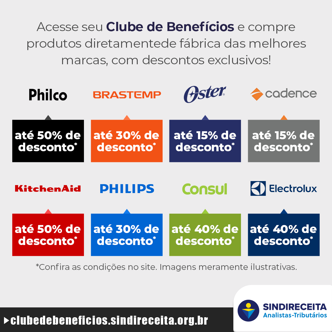 Clube de Benefícios disponibiliza até 50% de desconto em eletrodomésticos nesta semana