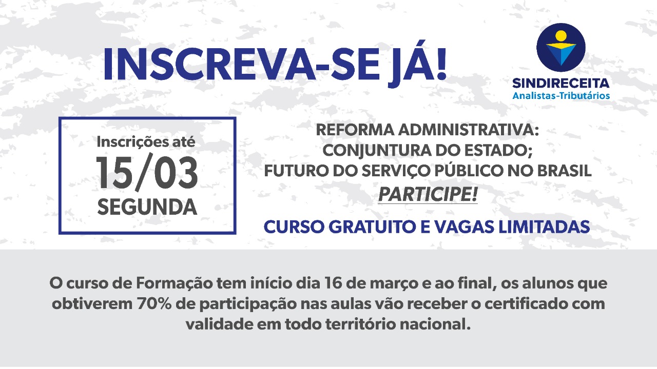 Inscreva-se já! Participe do curso de Formação de Lideranças com foco na Administração Pública