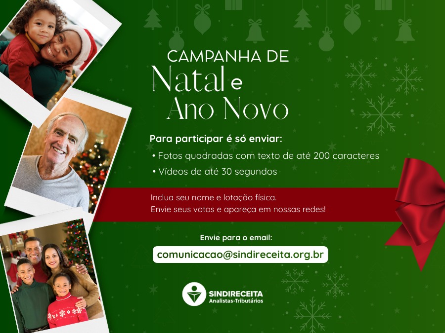 Campanha de Natal Sindireceita: Compartilhe a Sua Luz! 